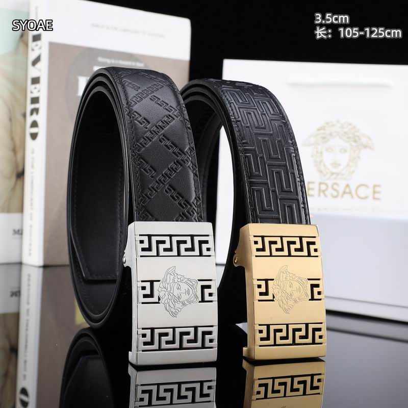 Versace belt 35mm(自动扣）105-125cm 8L530